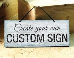 Custom sign | Etsy